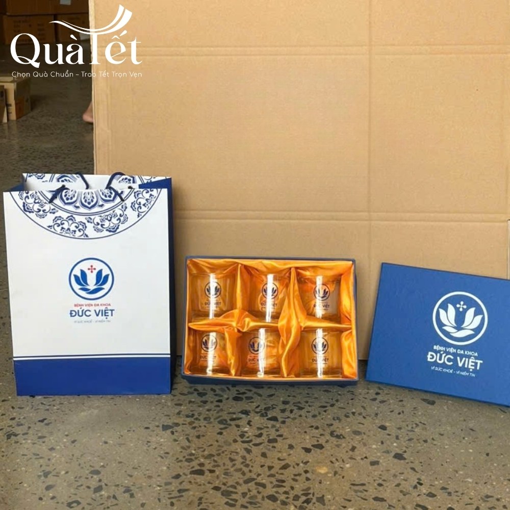 Bộ 6 cốc thủy tinh