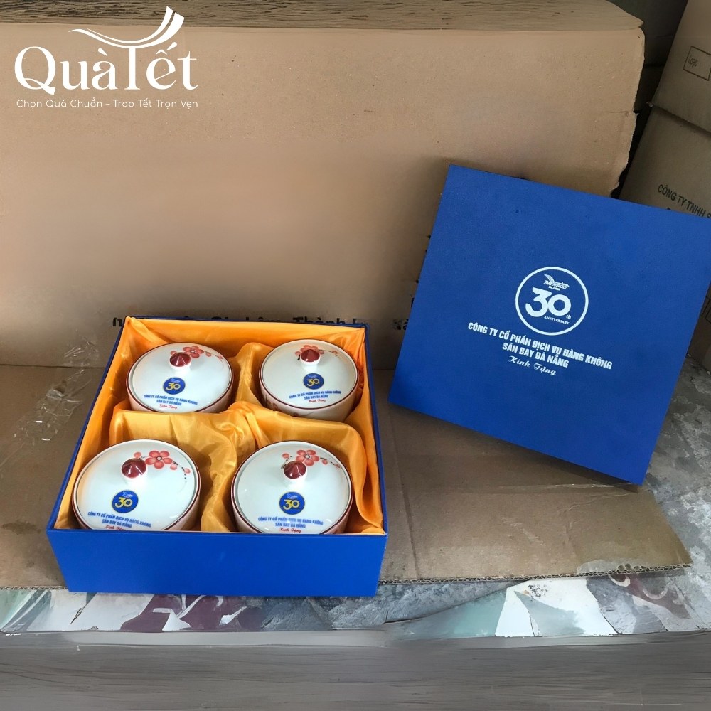 Khay đựng mứt tết Bát Tràng