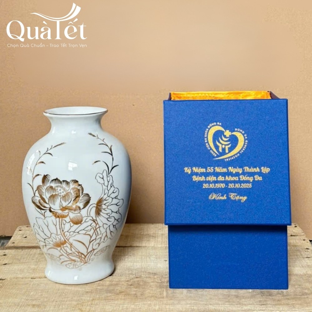 Lọ hoa gốm sứ Bát Tràng