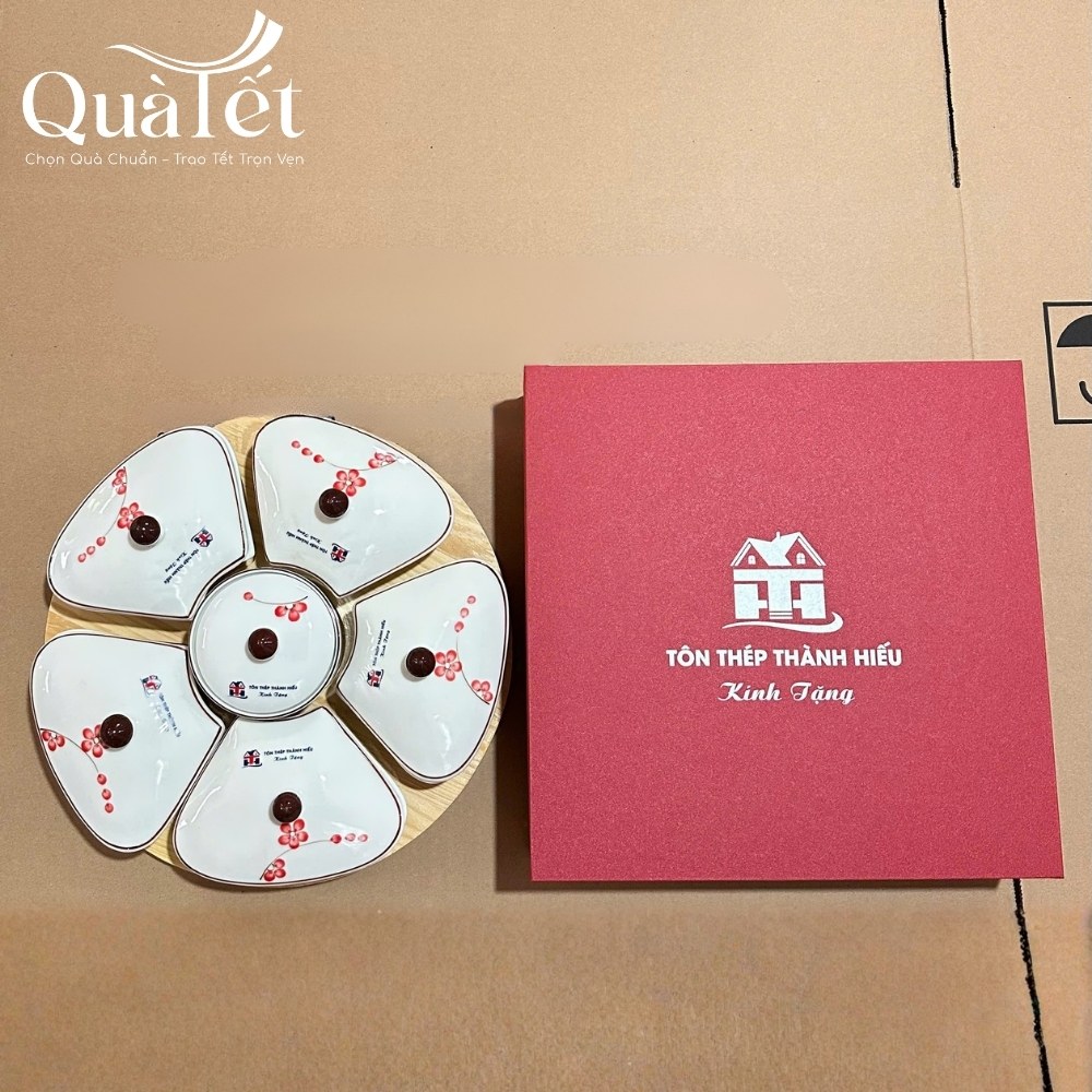 Khay mứt Tết Bát Tràng