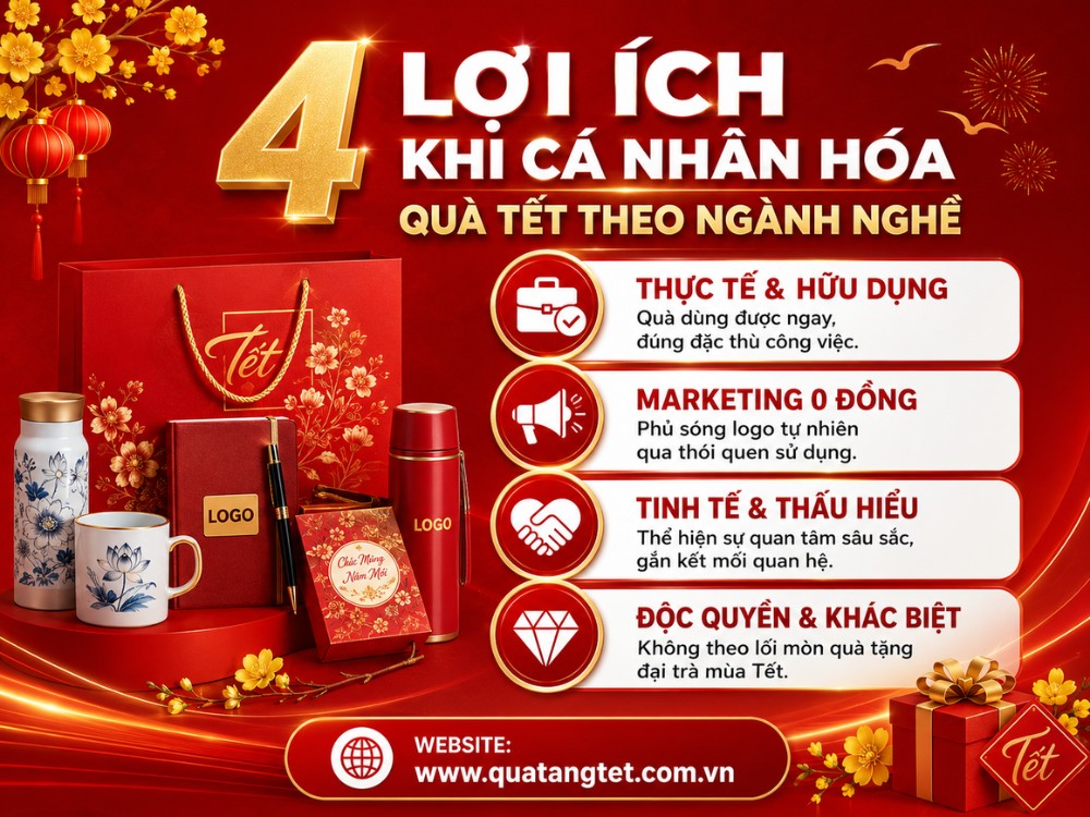 4 lợi ích khi chọn quà tặng theo ngành nghề