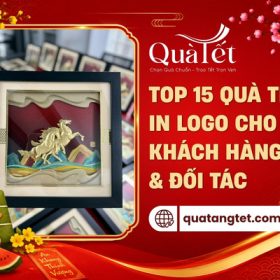 Top quà tặng tết in logo cho khách hàng đối tác