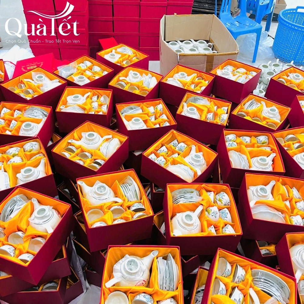 Quà tặng Tết in logo