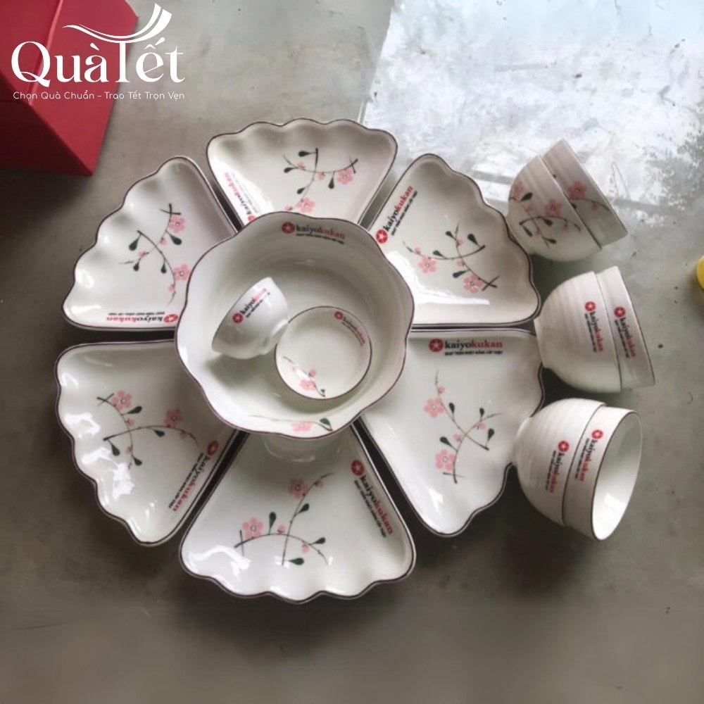 Bộ bát đĩa hoa mặt trời