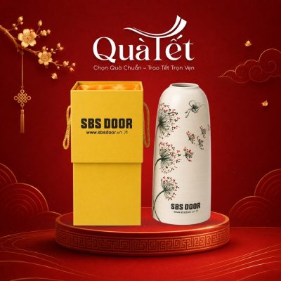 Bình Hoa Dáng Vò Men Xước Vẽ Tay Bồ Công Anh Gốm Sứ Bát Tràng QT-LH04 - Ảnh đại diện