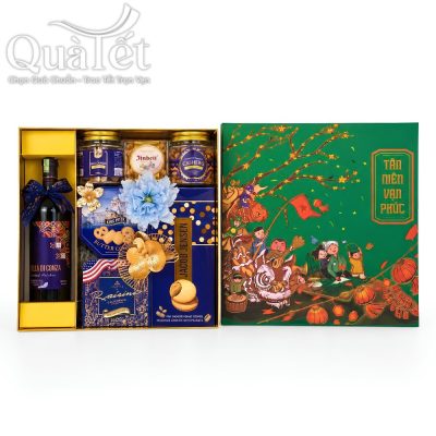 Trọn bộ set quà tết với thiết kế độc đáo, sang trọng