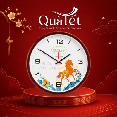 Đồng Hồ Treo Tường Mã Đáo Thành Công Quà Tặng Tết QT-DH03 - Ảnh đại diện