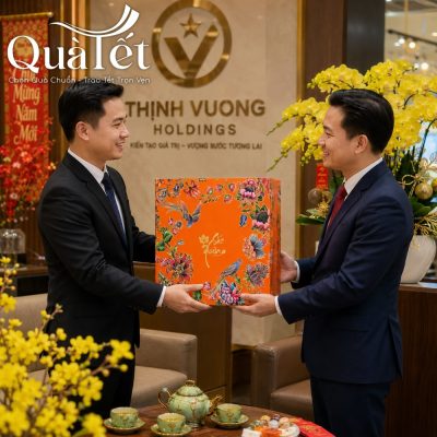 Mẫu hộp quà tặng tết phù hợp cho đối tác doanh nghiệp dịp cuối năm
