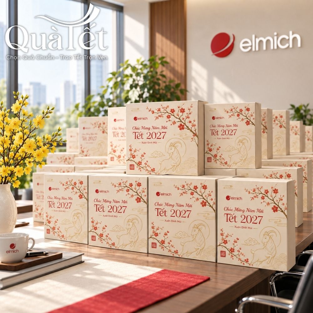 Set Quà Tặng Tượng Dê Bát Tràng Và Bình Giữ Nhiệt