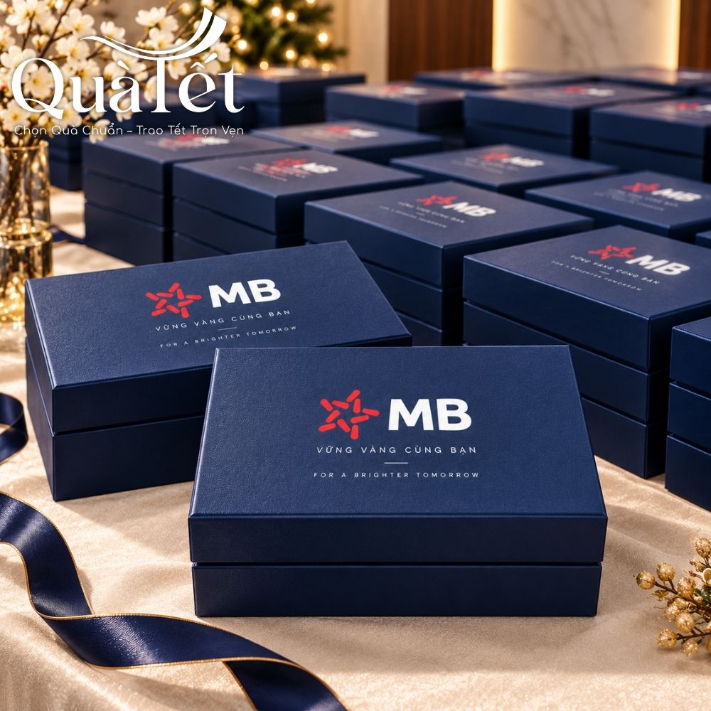 Giftset quà Tết doanh nghiệp tượng dê linh vật và ví da Trita in logo QT-GS11 - Ảnh 8