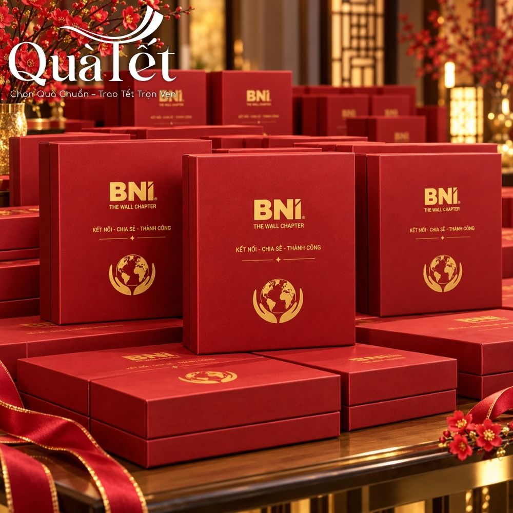 Set quà Tết in logo “Dương Khởi Tài Lộc” tượng dê linh vật và bao lì xì QT-GS12 - Ảnh 6