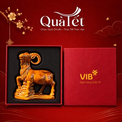 Tượng Dê Phong Thủy Tài Lộc Men Hoàng Thổ Gốm Sứ Bát Tràng QT-TG03 - Ảnh đại diện