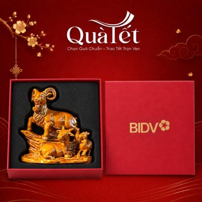 Tượng Dê Phong Thủy Tam Dương Khai Thái Quà Tết 2027 QT-TG04 - Ảnh đại diện